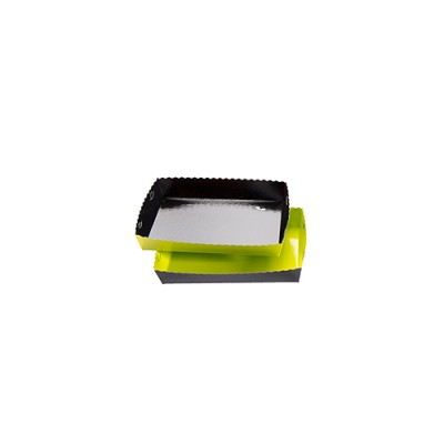 Dessert tray 130x90x35mm green-black